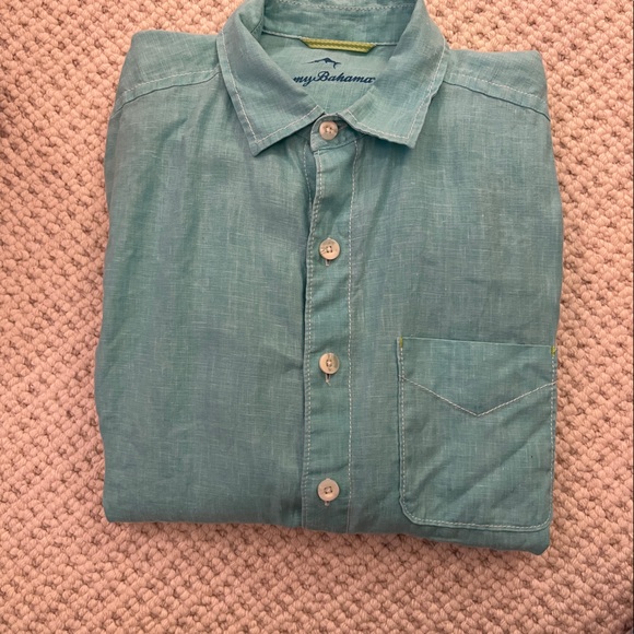 Tommy Bahama Linen Button-Down - Picture 5 of 6